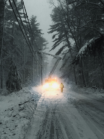 Snow Storm Work